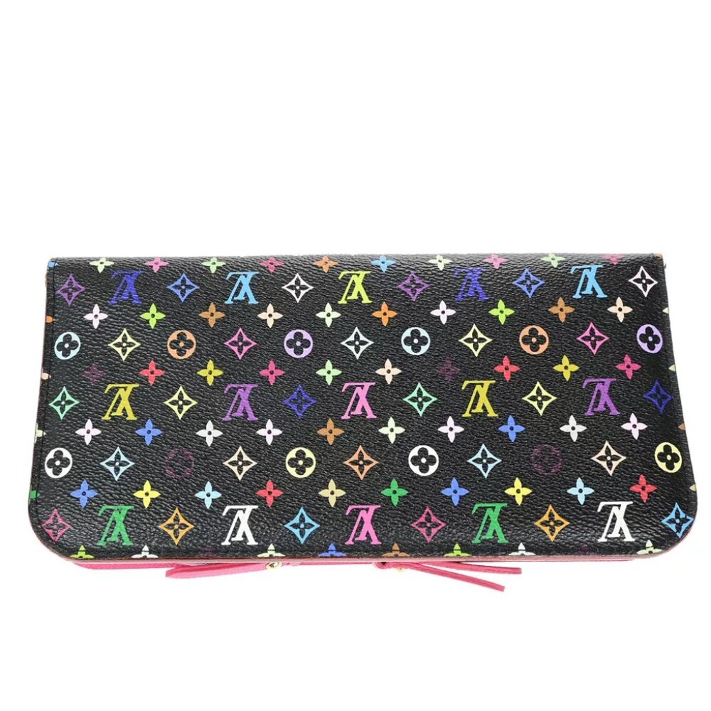AUTHENTICITY GUARANTEED LOUIS VUITTON Portefeuille Insolite Wallet Monogram